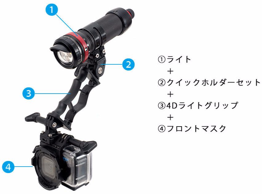 ライト同時取付イメージ
