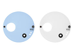 (左：外部オート対応　-0.5青拡散板2　/　右：外部オート対応　-0.5白拡散板2