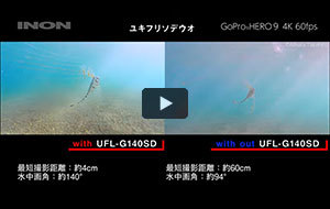 INON アクションカメラ対応製品 【水中セミフィッシュアイコン